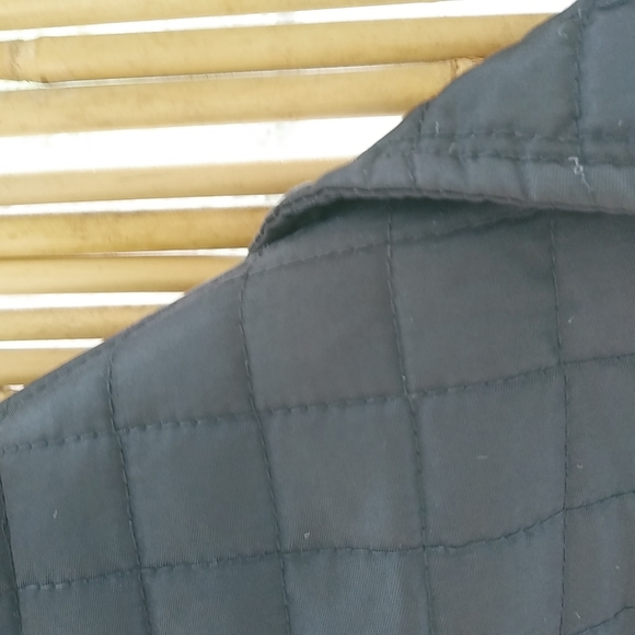 Kenneth Cole Reaction M Black Square Quilted Jacket - Picture 2 of 5